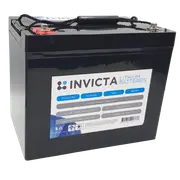 Invicta 12V 75Ah Lithium Battery with Bluetooth