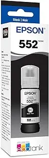 EPSON 552 EcoTank Ink Ultra-high Capacity Bottle Black (T552020-S) Works with EcoTank Photo ET-8500, ET-8550