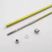 Toy Accessories 3.18mm 3.175mm 1/8" Flexible Cable Flex Drive Shaft Compatible with RC Boat Small Speed Mono CAT Oral VEE Boat