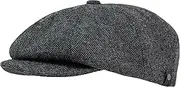 WEROR-321.1 Men's Flat Cap, Charcoal