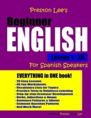 Preston Lee's Beginner English Lesson 1 - 20 For Spanish Speakers by Matthew Pre