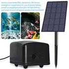 Solar Power Oxygenator for Outdoor Pond Fish Tank Aerator Air Pump Oxygen AU