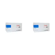 2PK Whitebox Compatible Brother TN257 Toner Cartridge Printer Accessory Cyan