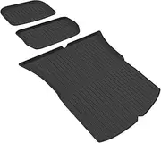 Durable and Easy-to-Clean Model 3 Waterproof Floor Mats Rear Trunk Mats Accessories TPE Floor Mats for Model Y/Model 3, Trunk mat for modelY