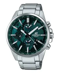 在飛比找Yahoo!奇摩拍賣優惠-【萬錶行】CASIO EDIFICE  世界地圖典雅風格男仕