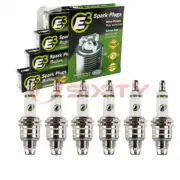 6 pc E3 Spark Plugs for 1965-1967 Jeep J-2800 3.8L L6 Ignition Wire xr (for: Jeep)