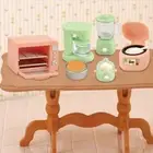 Egg Steamer Dollhouse Kitchen Supplies Mini Microwave Oven Children Toy