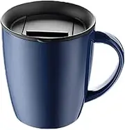 PARACITY Insulated Coffee Mug Stainless Steel Coffee Mug with Lid Handle Double Wall Vacuum Travel Mug Camping Tumbler Cup Men Women 12 oz