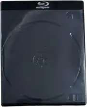 100 NEW 12.5mm Double Blu-Ray DVD Case, Black