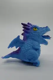 Squeeze blue ball dinosaur stress relief funny squish Toy collection