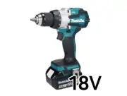 Makita DHP489 BL 18V Keyless 1800Rpm 27000Bpm 75Nm 6lb 175x81x261mm *Bare Tool*