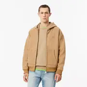Loose Fit Zip-Up Hoodie