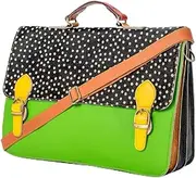 Brissy- Laptop Bag for Women Girls Handbag Genuine Leather Upcycled leather Shoulder Bag Purse Trendy Design Crossbody Purse Kosa Leather 202401245