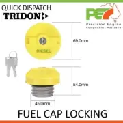 TRIDON Fuel Cap Locking To Suit Toyota Dyna 400 (Diesel) BU91, WU90 4.0L 1W (for: Toyota)