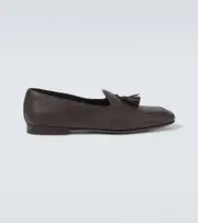 [Manolo Blahnik] Manolo Blahnik Lennox leather loafers AU 8.5 brown