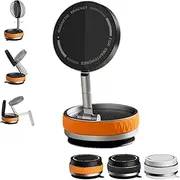 MoftPivot Pro Car Mount 2025, Gripmaster 360 Magnetic Holder, Mpp Gripmaster Pro 360, Magnetic Phone Holder 360° Rotatable 180° Foldable (X58 Orange)