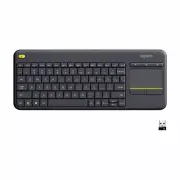 Logitech K400 Plus Wireless Touch Keyboard with Touchpad for PC connected TVs