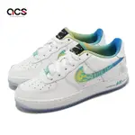 NIKE AIR FORCE 1 LV8 GS UNLOCK YOUR SPACE 大童鞋 女鞋 AF1 白 FJ7691-191