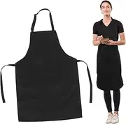 [PACKOVE] 2 Pcs Chef Aprons for Women Stylish Kitchen Bib Aprons for Home Cooks and Professionals Durable Design