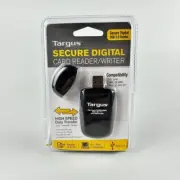 Targus Secure Digital Card Reader Writer USB 2.0 TGR-MSD500 For PC/Mac