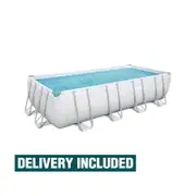 Bestway 5.49m x 2.74m x 1.22m Above Ground Pool Rectangular Pool Set