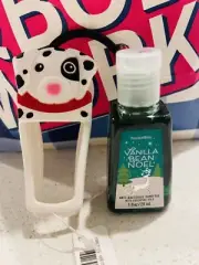 New Bath & Body Works PocketBac Holder Dalmatian Dog + Sanitizer Hand Gel