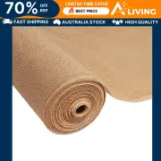 90% Shade Cloth 1.83x20m Shadecloth Sail Heavy Duty Beige Outdoor Sun Prot 95-BE