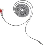 Mikinona Audio Speaker Cable 3.5mm to Splitter Replacement Wire for Car Power Amplifier Easy to Use and Install
