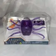 HEXBUG Kraken Remote Controlled Creature 8-Legged Creepy Crawler Purple