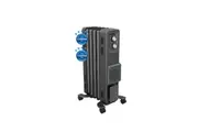 Dimplex 1500W Oil Free Portable Column Heater Heating w Turbo Fan Thermostat BLK