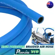 PVC Hybrid Air Compressor Hose/Nailer/Sprayer/Staple Gun Multifunction Blue Pipe