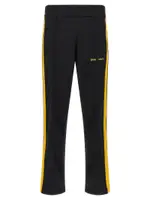 [Palm Angels] Palm Angels-Classico Logo Track Pantaloni Nero-Uomo L