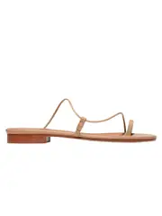 Emme Parsons | Susan Slide in Tan Nappa | The UNDONE