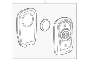 Genuine GM Remote Control Door Lock and Theft Deterrent Transmitter 13532383