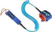 XUXIAKE Coiled SUP Leash Premium Stand Up Paddle Board Leg Rope Wrist Strap Surfboard Leash for Paddleboard, Shortboard, Longboard