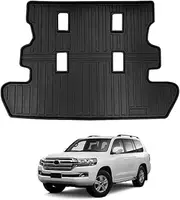 Heavy Duty Cargo Rubber Mat Boot Liner for Toyota Landcruiser 200 LC200 Series GXL VX Sahara Altitude 2007-2021