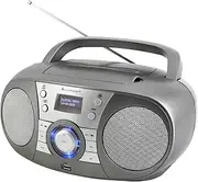 Soundmaster SCD1800TI DAB+ FM Boombox with CD MP3 Bluetooth and USB Connection