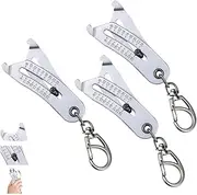[Generic] Portable Precise Thread Size Checker Keychain - Verification Tool for Nuts and Bolts, Size Finder (3)