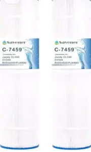 (2-PACK) Savener Pool Filter 6405 Unicel C-7459, Jandy CL 340, PJAN85, FC0800