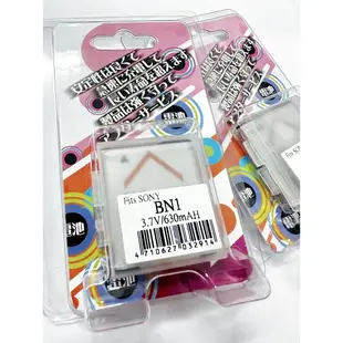 適用 SONY  NP-BN1 電池  NP-BN 藍芽無線 智慧型手機鏡頭 QX10 QX100 QX30