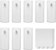 Lyvixora Large Universal Frame Hanger Kit, 8 Picture Hangers, 12 Large Removable Adhesive Strips, Damage Free Picture Hanging Hooks Heavy Duty, No Nails Picture Hooks for Walls, Doors & Closets