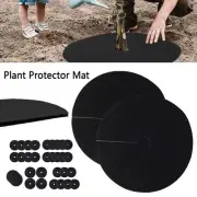 Shading Mats Accessories Ring Tree Protector Mats Black Mulch Non-woven Fabric