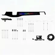 31 Colors Streamer Trim Plate Atmosphere Lights Retrofitting Compatible with BYD Song Plus-DMI 2022 Modified Atmosphere Lights
