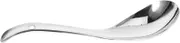 Cabilock Stainless Steel Rice Spoon Ergonomic Home Kitchen Scoop for Rice Soup and Porridge Polished Finish for Easy Cleaning for Home Hotel and Restaurant Use