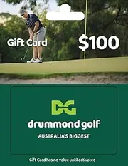 Drummond Golf Gift Card - Delivered by mail (AU Only)