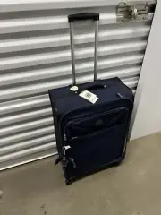 Kipling Parker Large Rolling Luggage Tonal Blue NEW