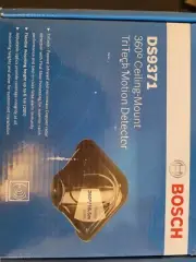 Bosch DS9371 360 Degree Ceiling Mount TriTech Motion Detector -Black