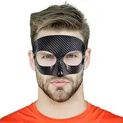 Nose Guard Face Shield, Adjustable Comprehensive Face Protection, Guard With, Full-Face Coverage, Lightweight And Breathable, 17x10x7cm, For Dance, Party, And Show
