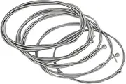 TOGEVAL 5pcs Universal Bass Strings Electric Bass Strings Metal Strings Kit High Carbon Alloy Nickel Steel Winding for Bass Guitar