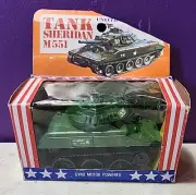 Vintage M551 Sheridan Tank Made In Hong Kong K-Mart With Original Box